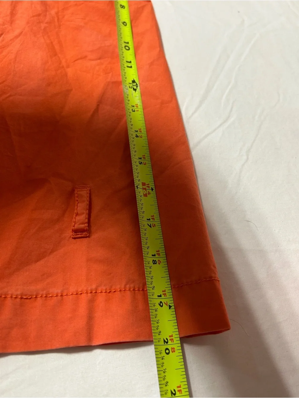 Michael Kors Women’s Orange Double Breasted Trench Jacket Coat XS